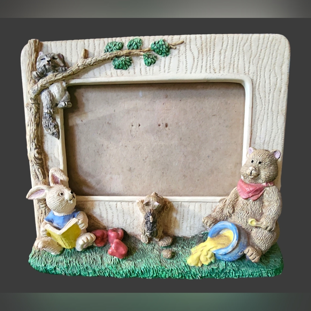 Burnes Woodland Animals Tabletop Photo Frame